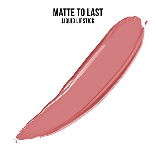 NYKAA Nykaa Cosmetics Matte to Last Transfer Proof Liquid Lipstick - Lip Makeup with Intense Color Payoff - Long Lasting Lip Product - 01 Bombae - 0.16 oz