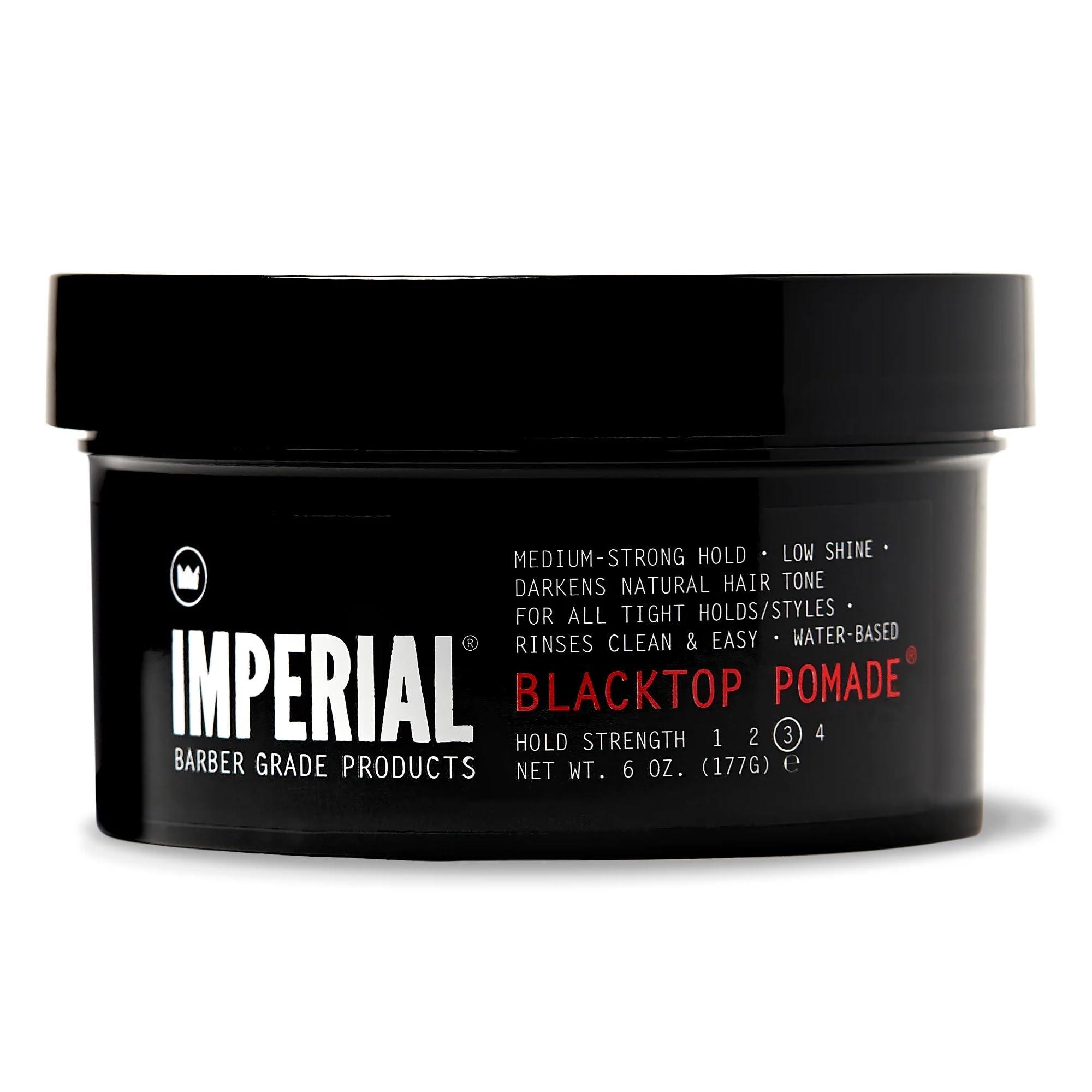Imperial Barber Imperial Barber Grade Products Blacktop Pomade , 6 oz