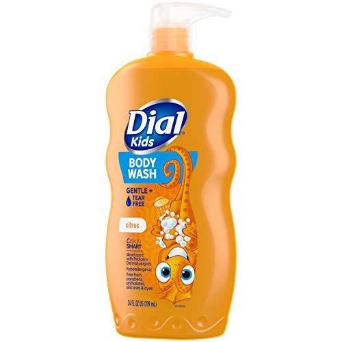 Dial Dial Kids Body Wash, Citrus, 24 fl oz (Pack of 4)