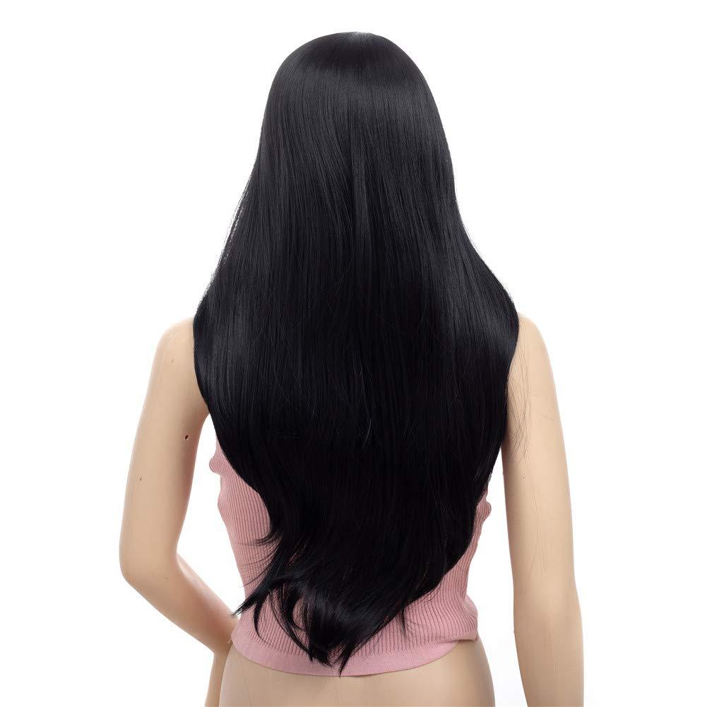 CloserHair CloserHair Women\'s Fashion Long Black Straight Wig