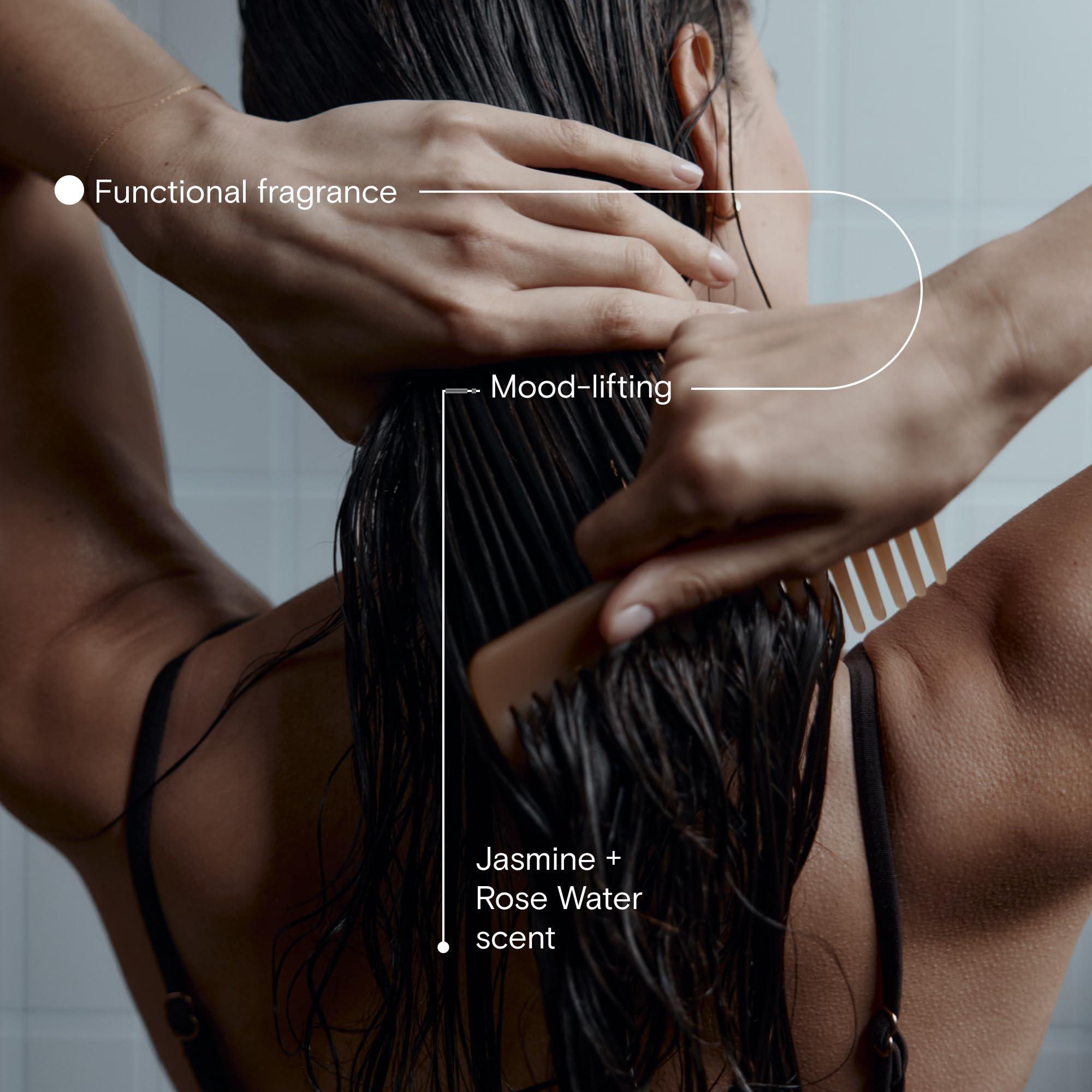 OSANA Osana Shampoo + Conditioner Set, Shea Butter & Coconut Oil for Normal-Dry Hair Types, Balance Moisture and add Shine, Jasmine & Rose Water Scent - 11.8oz Each