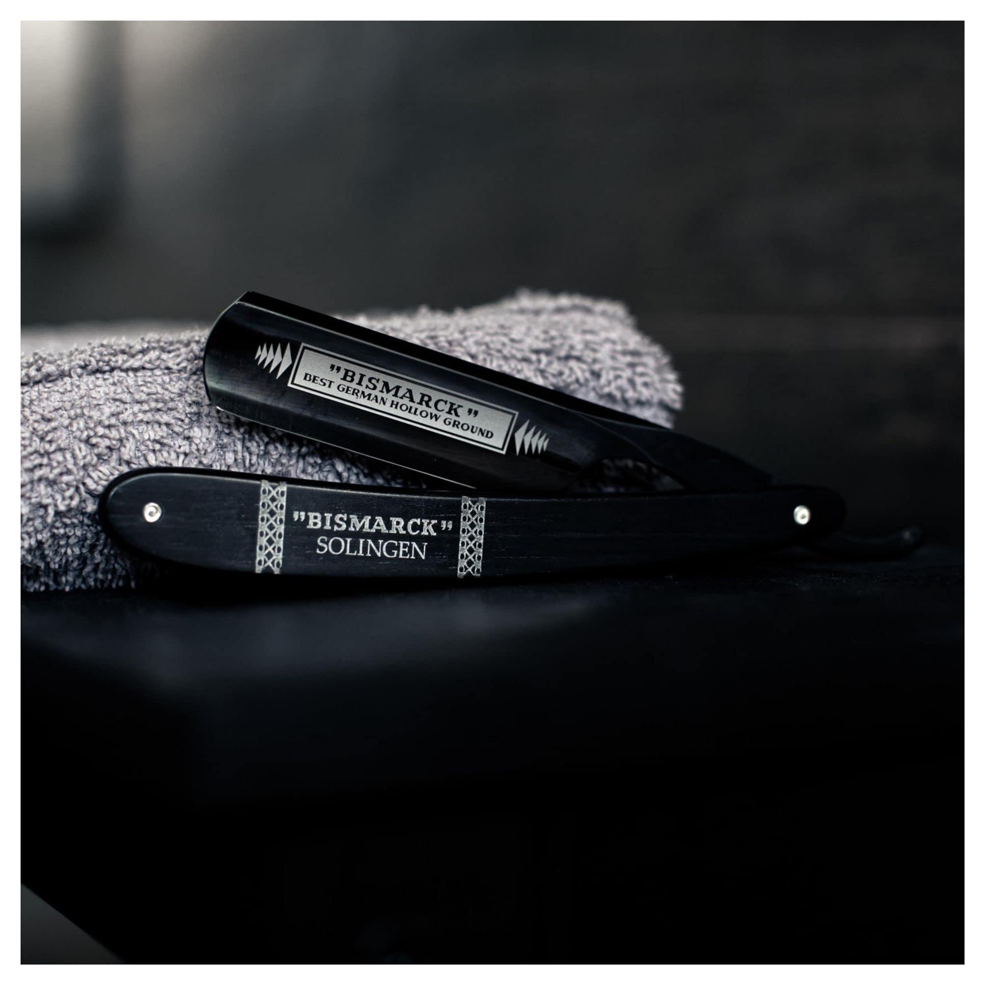 DOVO Dovo Straight Razor, Ebony, Shave Ready with Silver, 6/8, 1 ct.