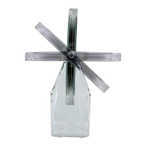 Zadro Zadro Two-Sided Swivel 7X/1X Magnification Acrylic Vanity Makeup Mirror for Bedroom, Bathroom and Tabletop