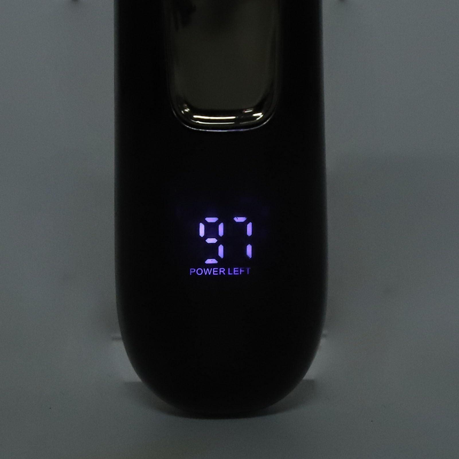 CTPCRTYK CTPCRTYK Electric Hair Clippers for Men, Cordless Grooming Set with LCD Display, Waterproof Compact Portable Hair Groomer Trimmer for Home Travel