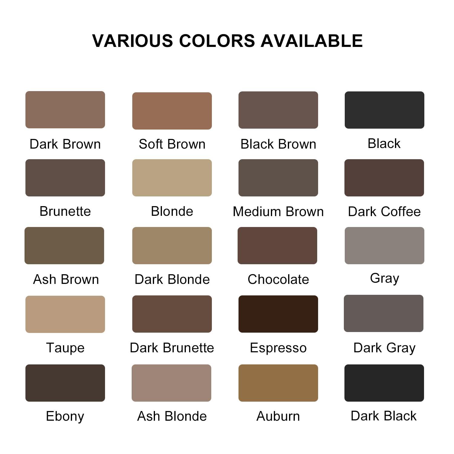 LAVONE LAVONE Eyebrow Stamp Stencil Kit, Brow Stamp Trio Kit with Waterproof Eyebrow Pencil, Eyebrow Pomade, 20 Eyebrow Stencils, Dual-ended Eyebrow Brush and Sponge Applicator - Dark Blonde