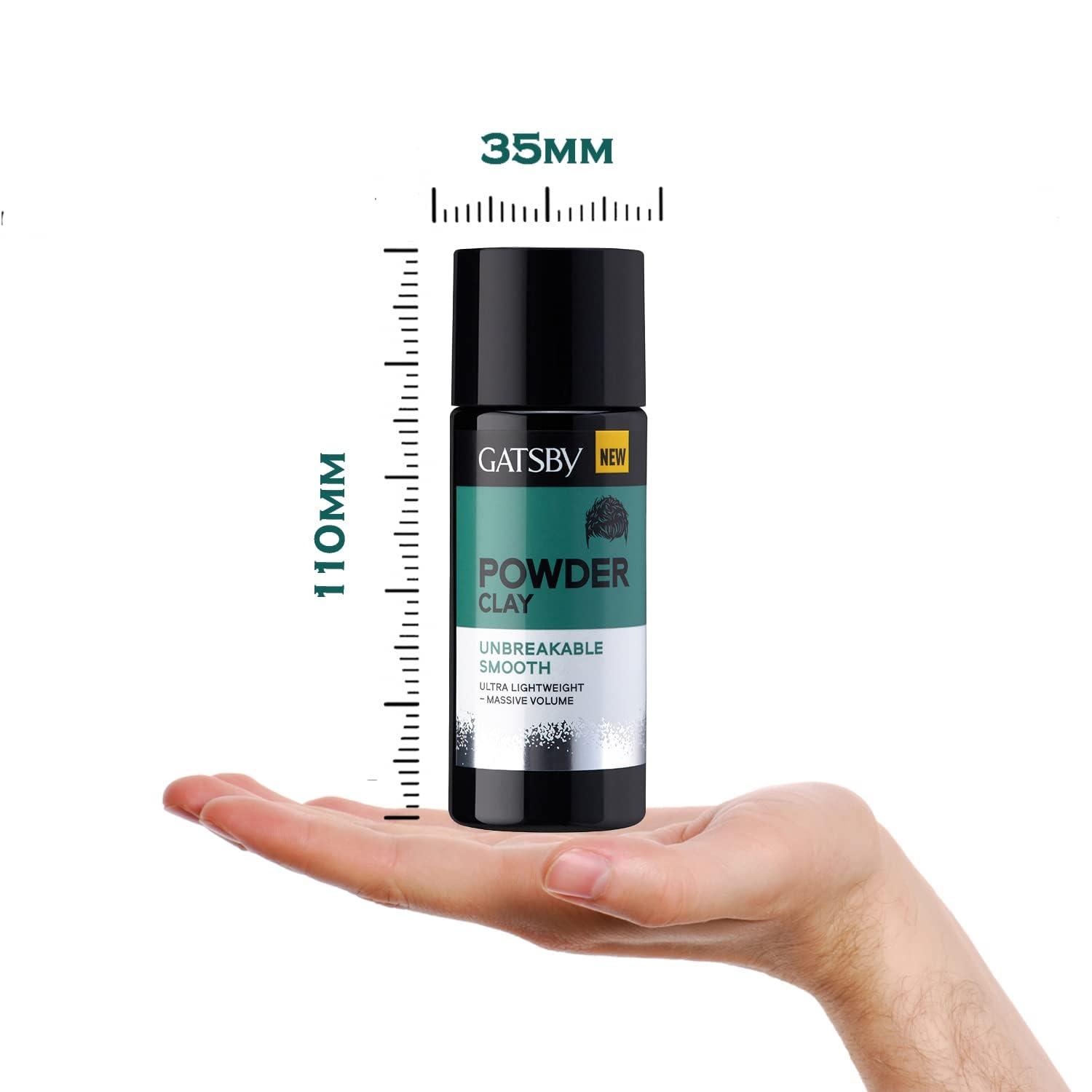 Generic Powder Clay - Unbreakable Smooth | Ultra Light Weight & Massive Volume | Matte Finish Powder Hair Wax For Men | Super Strong Hold | Volumizing Powder Wax | For Quick & Easy Hair Styling | 20gm