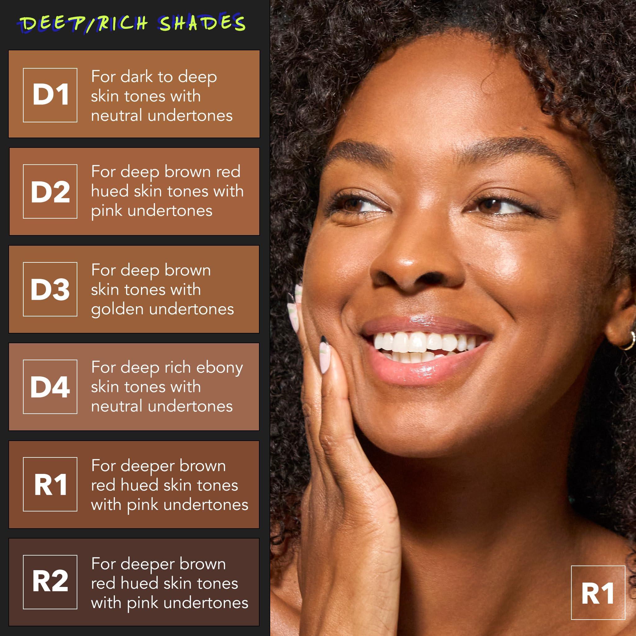 Cover FX COVER FX Power Play Foundation - Shade D4 - Buildable Full Coverage - Waterproof Sweat-Proof Transfer-Proof - Natural Matte Finish - All Skin Types