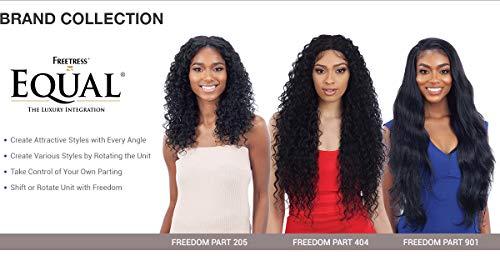 FREE TRESS Freetress Equal Lace Front Wig - FREE PART LACE 205 (2 Dark Brown)