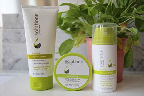 GREAT CLIPS GREAT CLIPS Solutions Boosting Blowout Cream, 6oz | Boosts Body & Fullness |Perfect Blow Dry Prep Hair Product | Extends your Blowout