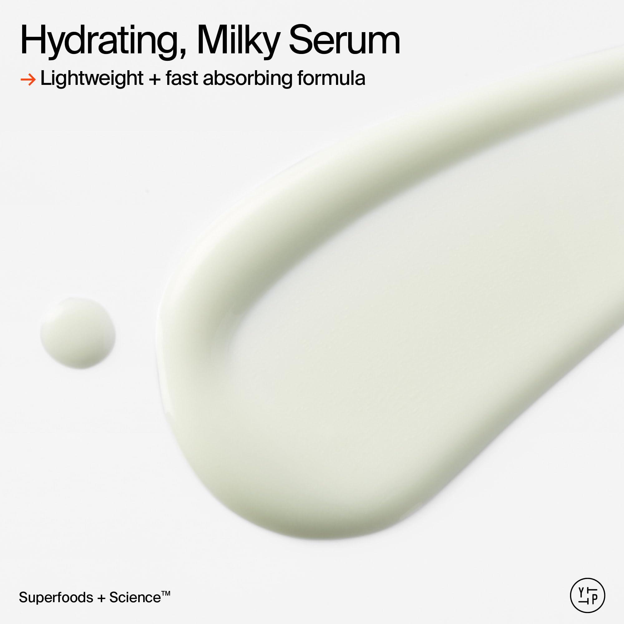 Youth To The People Youth To The People Superfood Skin Drip Face Serum (1 fl oz), Strengthens Skin Barrier + Evens Skin Tone, 5% Niacinamide, Kale, Peptides, Ceramides, Boosts Glow, Vegan