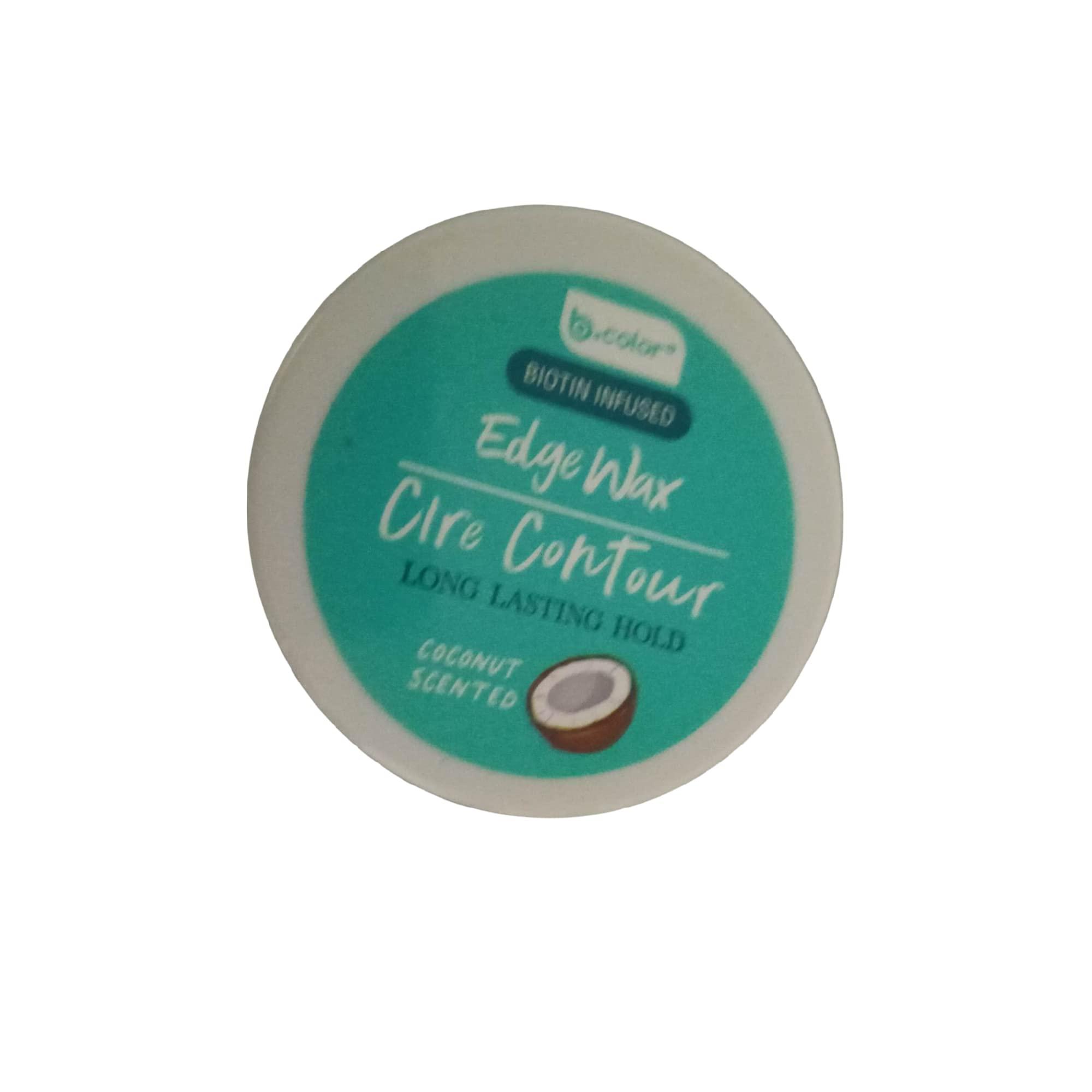 B-COlOR B-COlOR Coconut CIre Contour Biotin Infused Edgeway Long Lasting Hold Promotes Hair Growth