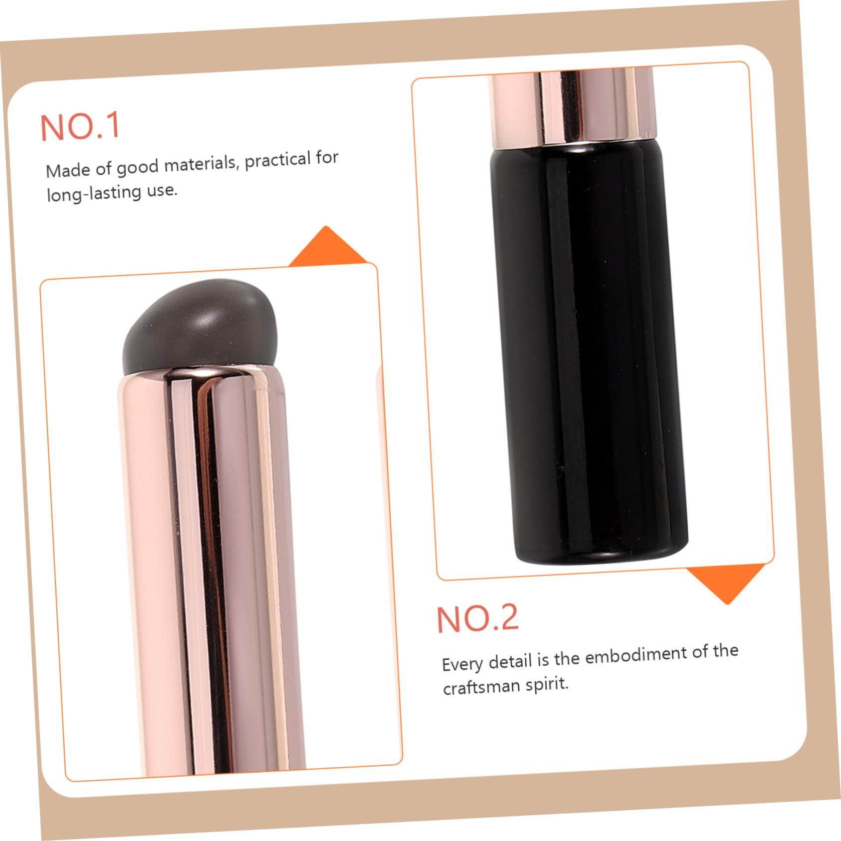 Angoily Angoily Silicone Lip Makeup Brush Applicator for Lipstick Lip Gloss Reusable Lip Brush Set of 3