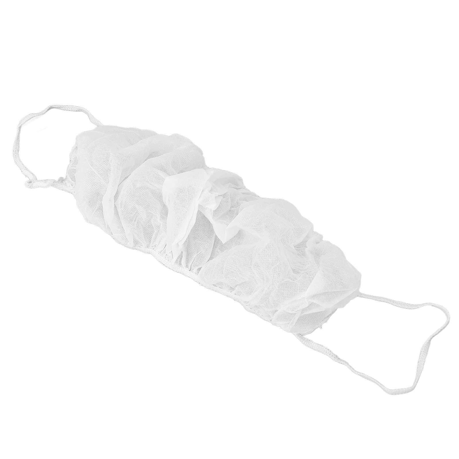 Brrnoo 10pcs Disposable Bras Non Woven Fabric Disposable Beauty Salon Brassieres Top Underwear, Women\'s Disposable Bras Disposable Spa Top Underwear Brassieres Tops for Women(White)