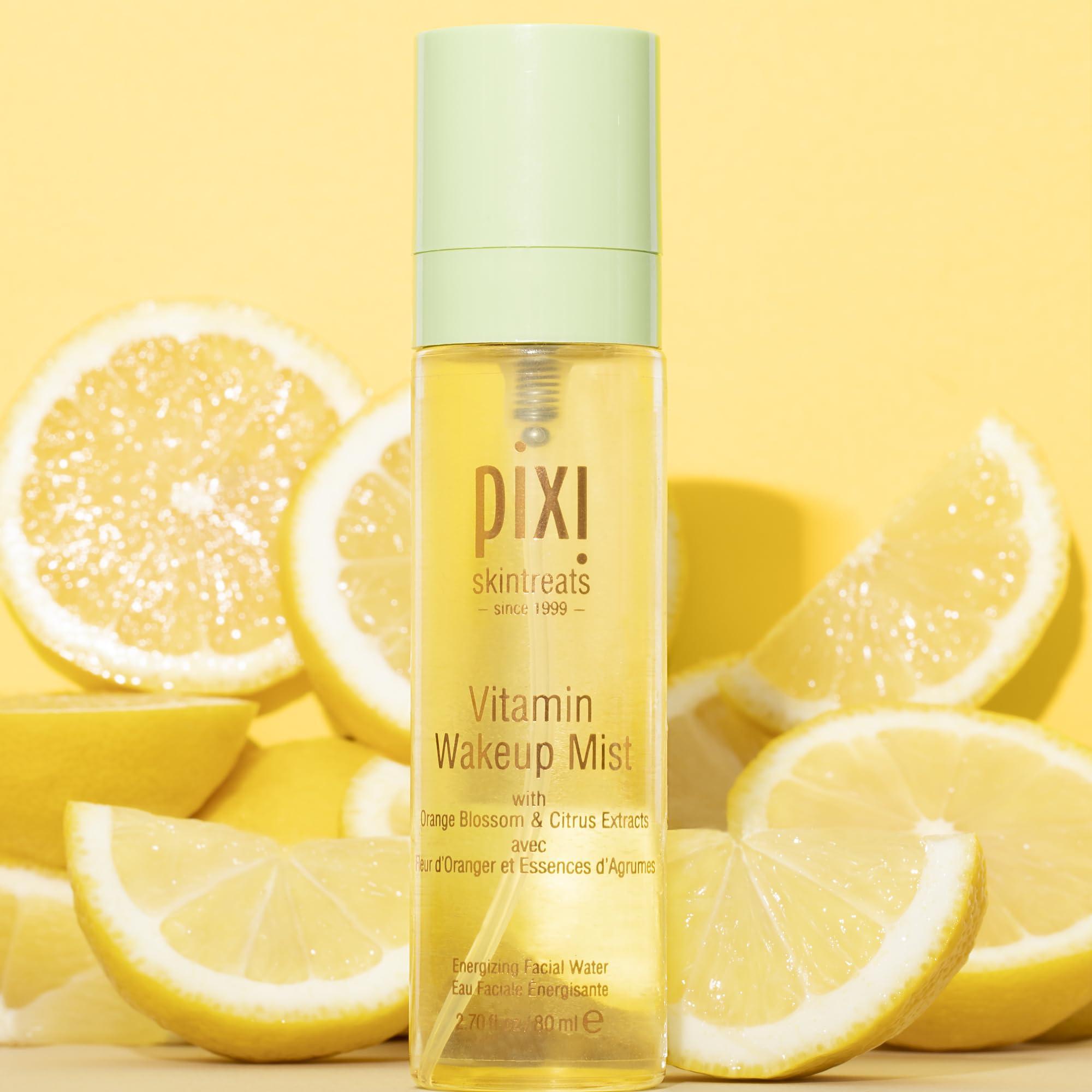 Pixi Pixi Vitamin-C Wakeup Mist | Helps Cool, Refresh, and Wake Up Skin | Adds Hydration | Boosting Treatment Toner 2.7ml / 80ml