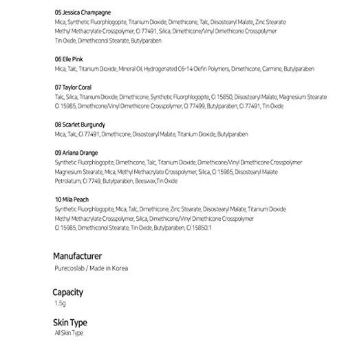 CELLNCO CELLNCO Eye Love Shadow, Taylor Coral, 20 Count