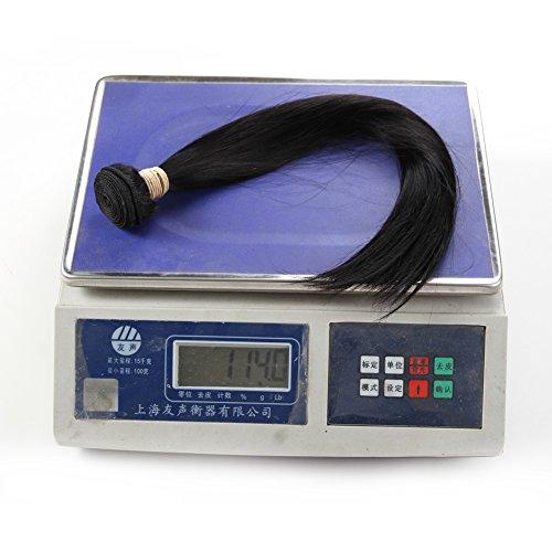 Yifute Brazilian Straight Hair 22 22 22 Inch 3 Bundles 100% Unprocessed Soft Human Hair Natural Color Hair Weave Human Hair Bundles (Natural bundle, 22 22 22)