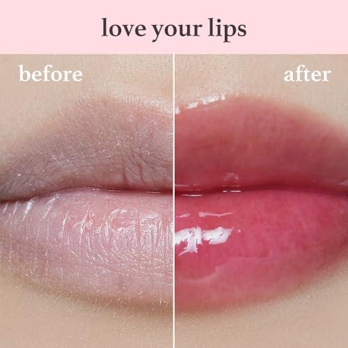 NOONI NOONI Korean Vegan Lip Oil - Appleplum | Lip Stain, Gift, Long-Lasting, Moisturizing, Plumping, Revitalizing for Dry Lips, Waterproof, No Peel Off, Korean Lip Tint 0.12 Fl Oz