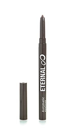 Eternal Eternal Cosmetics Automatic Water Resistant Eyeliner – Easy Glide-on for a Professional All Day Smokey or Dramatic Effect, Long Lasting and No Smudge Mechanical Eye Pencil (Deep Brown)