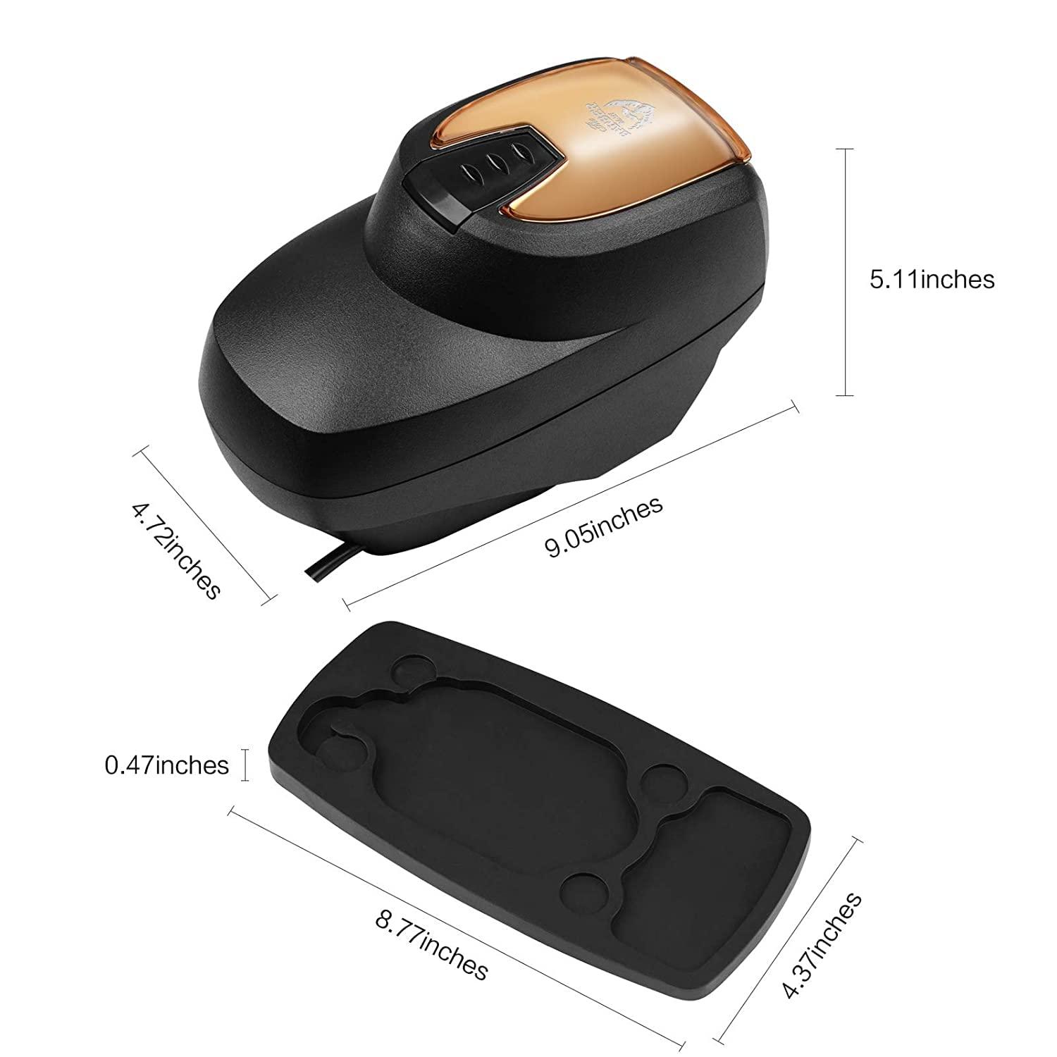 Swanliss Professional Hot Lather Machine for Shaving, Hot Lather Machine for Barber, Barber Shaving Cream Heater, Gifts for Men Husband (Black)