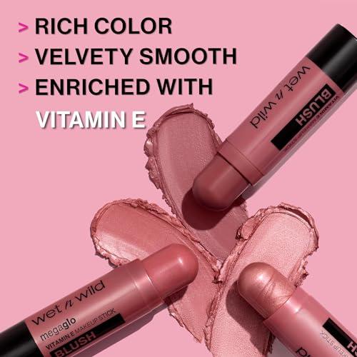 wet n wild wet n wild Mega Glo Makeup Stick, Buildable Color, Versatile Use, Cruelty-Free & Vegan - Dusty Pink