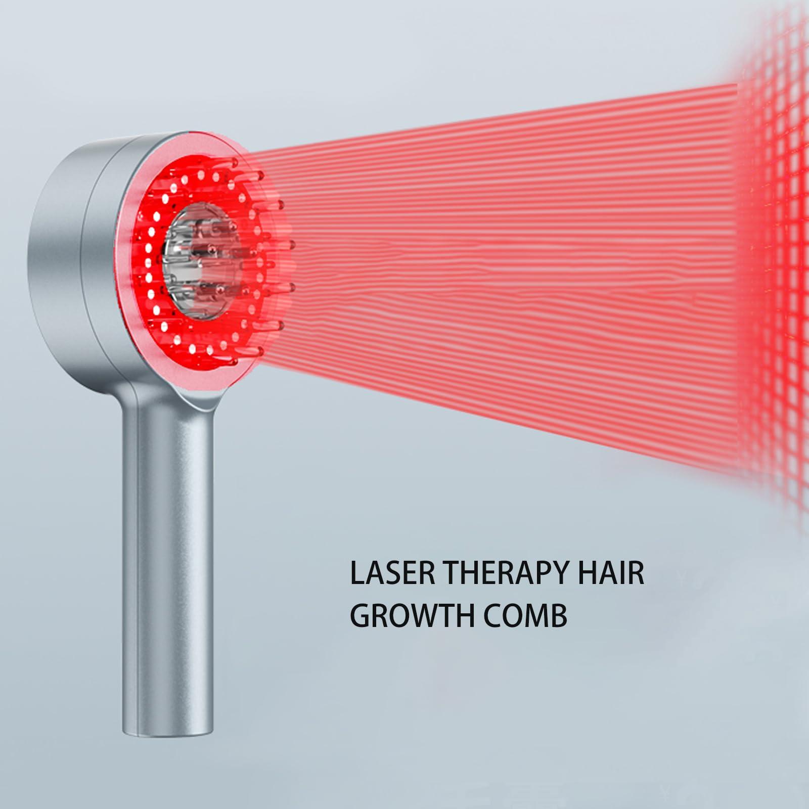 HAUBAT Laser Therapy Comb - FDA Cleared Hair Loss Treatment for Thinning Hair in Men & Women