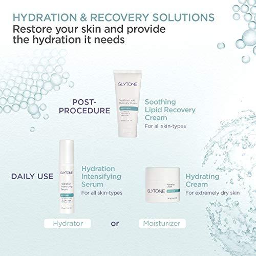 GLYTONE Glytone Soothing Lipid Recovery Cream - Vitamins A & E, Camelina Oil, Glycerin, Shea Butter - Sensitive, Compromised & Post-Procedure Skin - 2 fl. oz