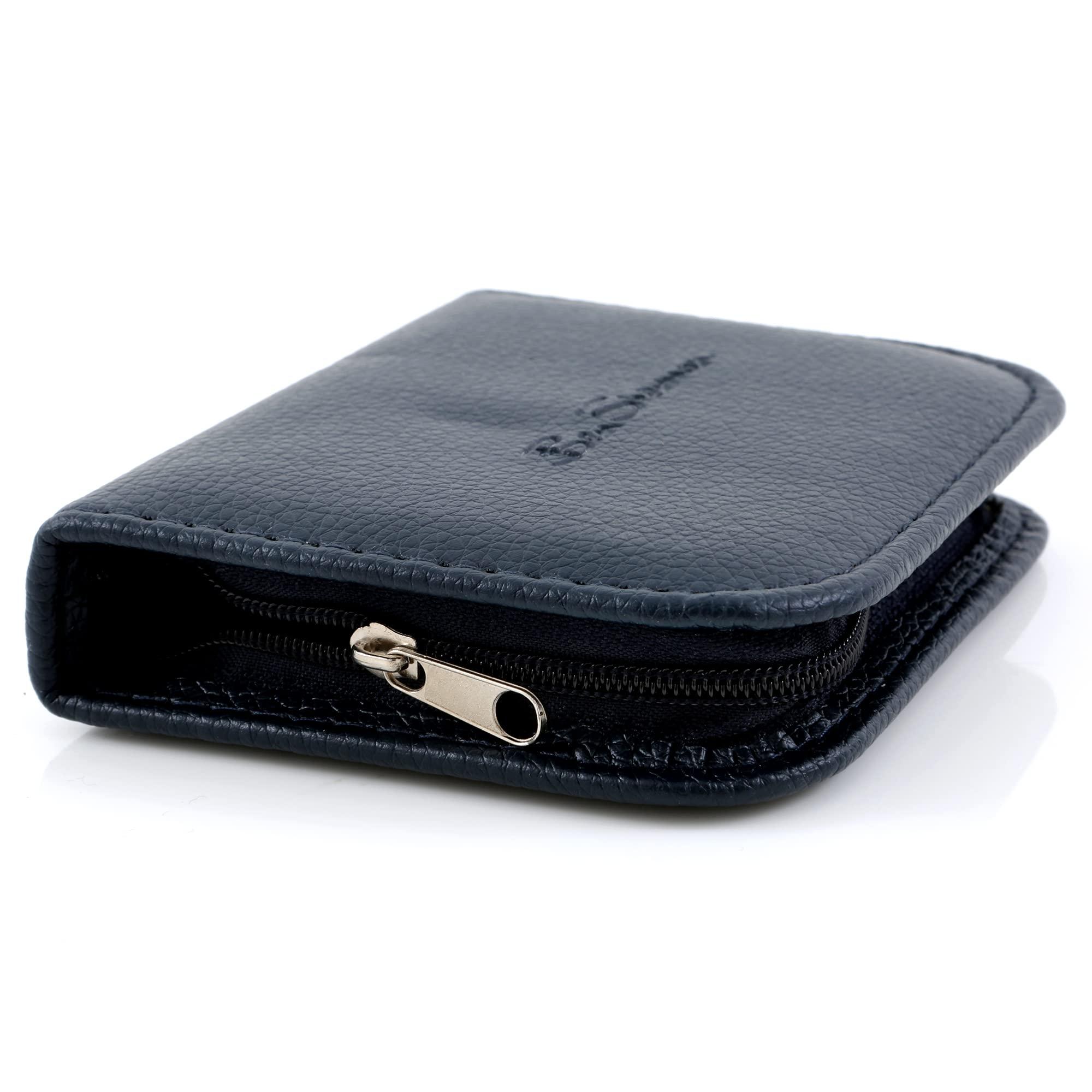 Ben Sherman Ben Sherman Nail Clippers for Men Travel Size Nail Clipper Set, 5 Pcs Mens Nail Grooming Kit Includes Nail Clippers, Scissors, Tweezers and Leather Traveling Case