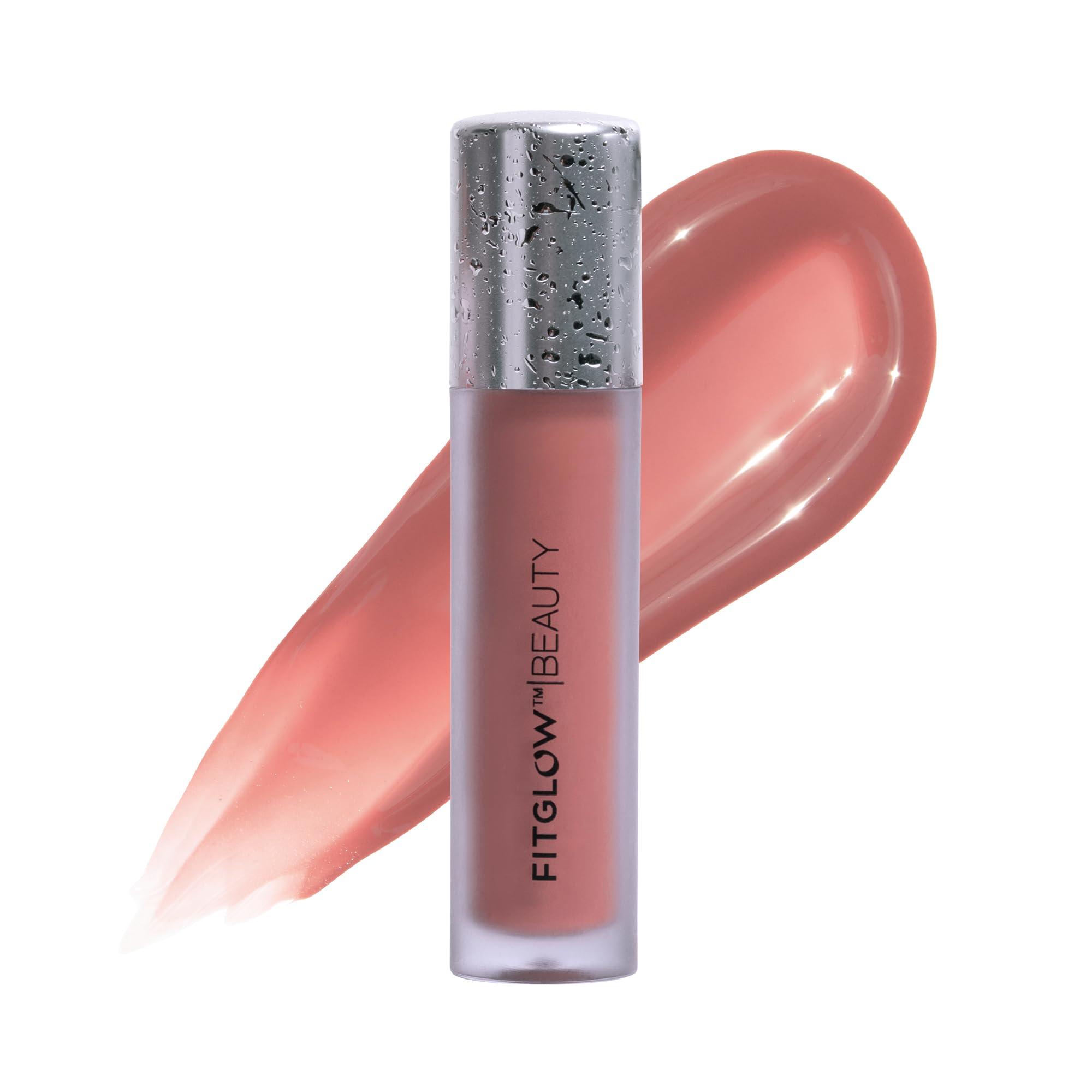 FITGLOW FITGLOW Beauty - Lip Color Serum | Vegan, Woman-Owned Clean Beauty (Nudie - Pink Nude)