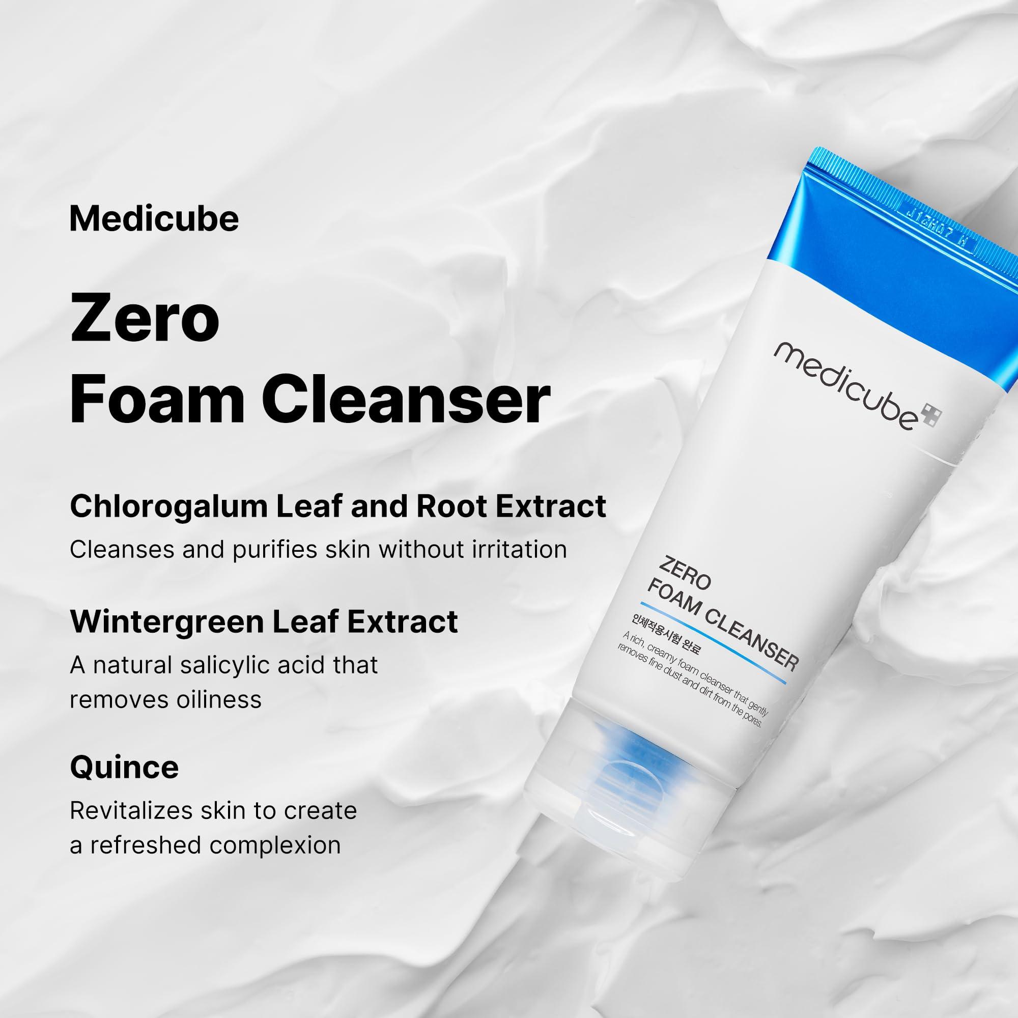 Medicube Medicube Zero Foam Cleanser for Sensitive Skin - Sebum Control, Moisture Balance, and Pore Minimization | Korean Skincare