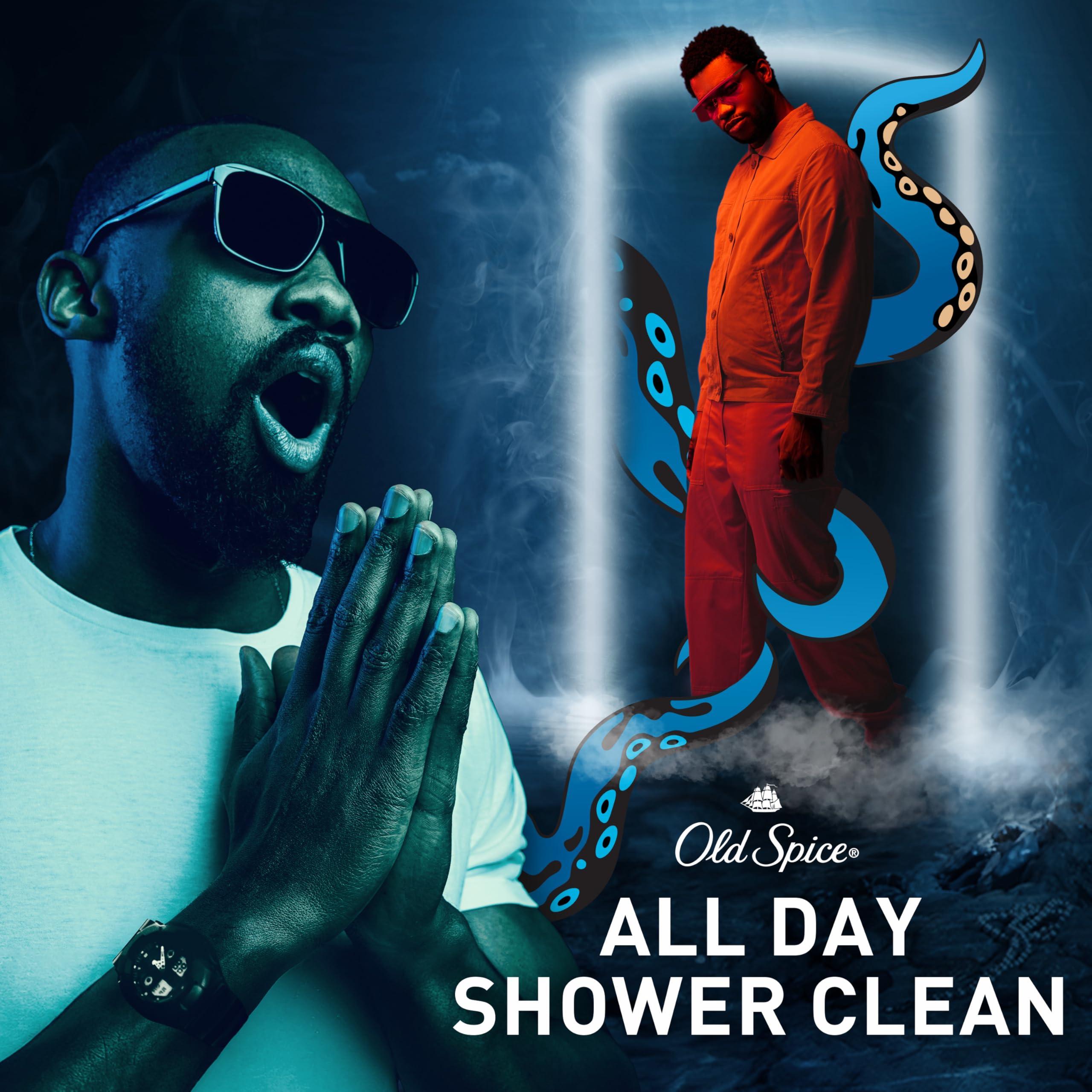 Old Spice Old Spice Body Wash for Men, Krakengard, Long Lasting Lather, 24 FL OZ (Pack of 4)