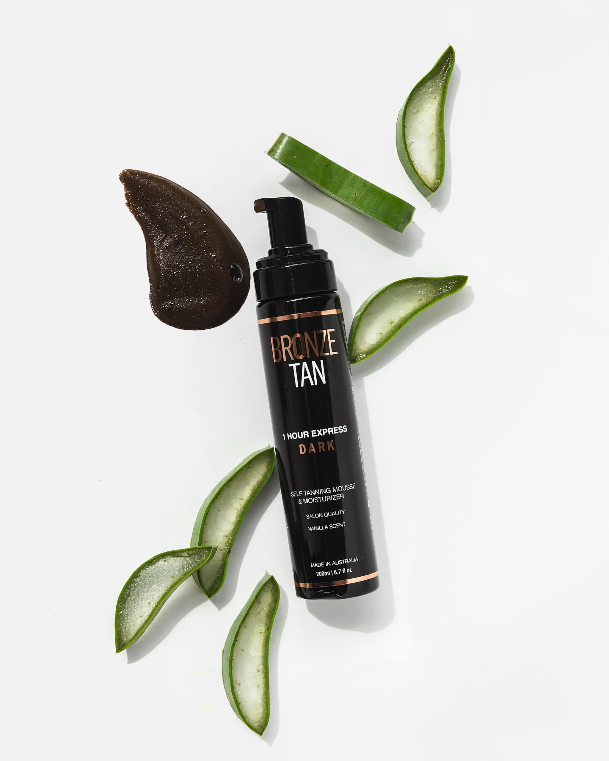 Existing Beauty Bronze Tan Self Tanner Mousse Dark Self Tan Foam | Sunless Tanner for all Skin Tones | Salon Quality Fake Tan Vanilla Scented Best Sellers (200 ml/ 6.7 oz)