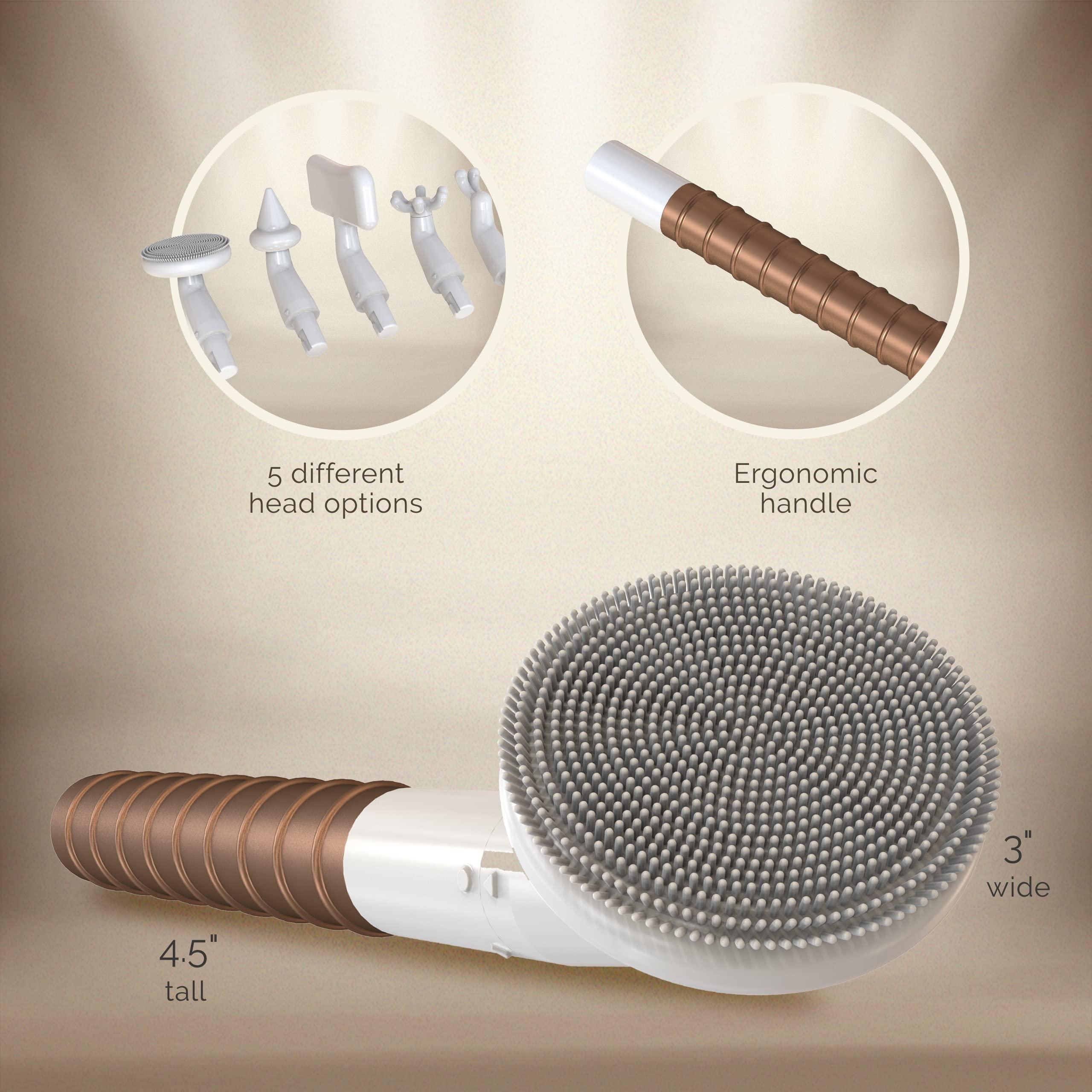 FasciaBlaster The OMG Blaster 5-in-1 Face Lifting Tool by Ashley Black. Patented Technology for Fine Lines, Wrinkles, Skin Tightening, Face Contouring, Lymphatic Darinage and Temporary Blood Flow