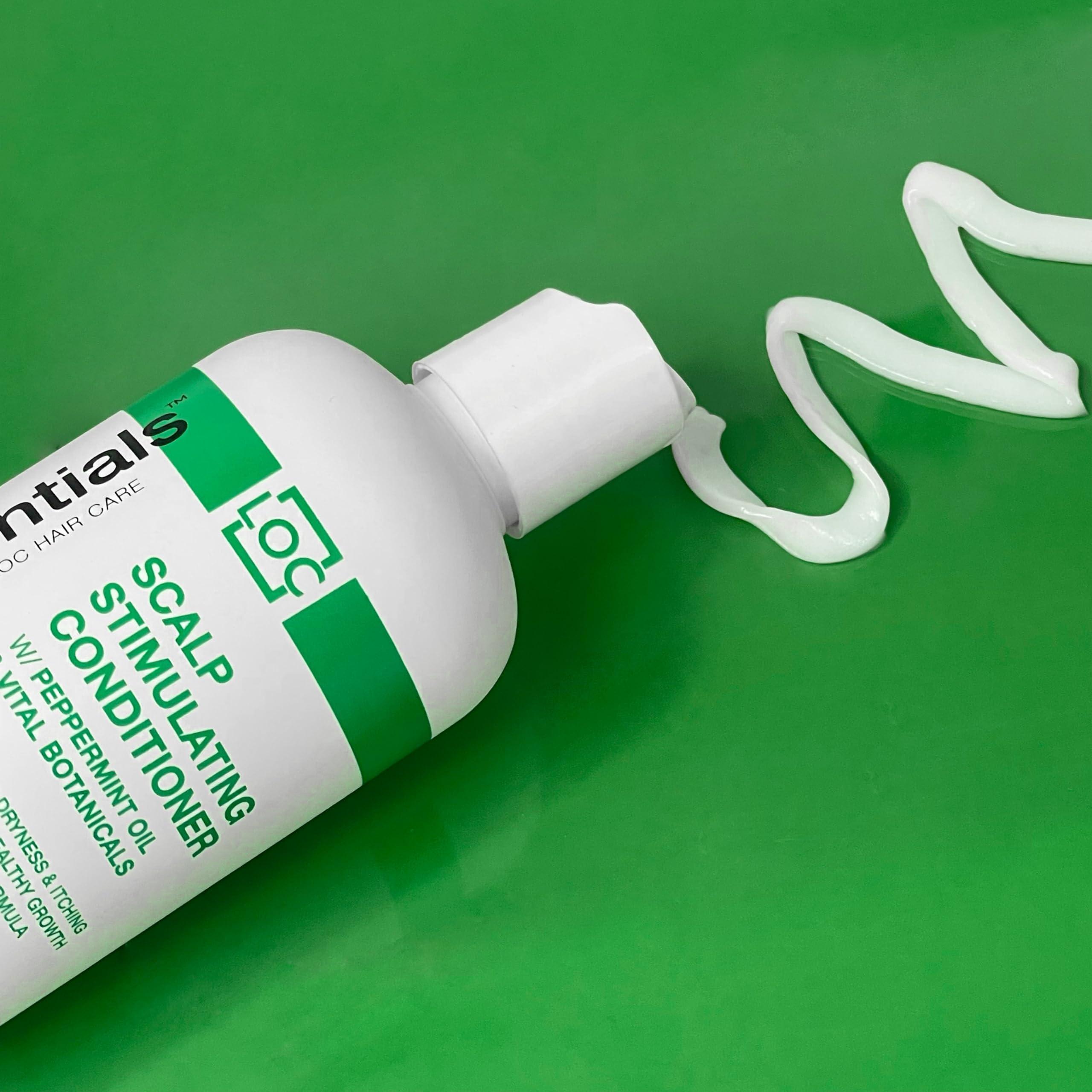 LOCssentials LOCssentials Scalp Stimulating Conditioner for Dreadlocks - Professional Dreadlock Conditioner for Locs, Interlocks, Sisterlocks, Microlocs, Twists - with Peppermint Oil & Botanicals - Silicone-Free