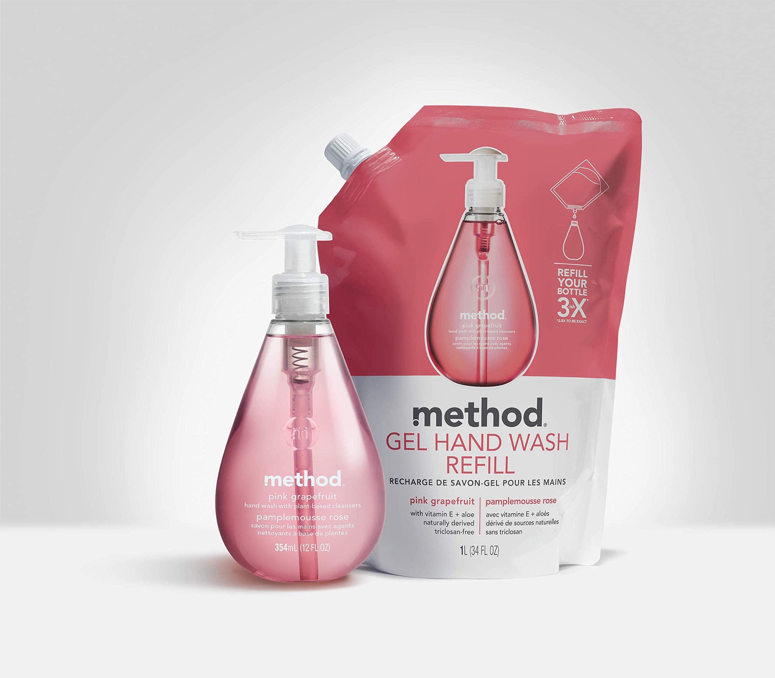 Method Method Gel Hand Soap, Cucumber, 12 Ounce