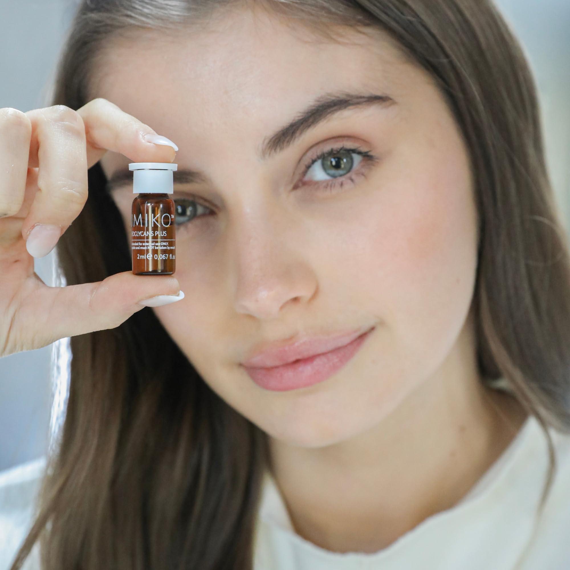 KUMIKO K KUMIKO Ultimate Age Defying Matcha Revitalizing Facial Ampoule for Men and Women - Facial Serum Hydrates & Plumps Skin - Defend, Restore and Rejuvenate All Skin Types with Vitamin C - 15 Vials