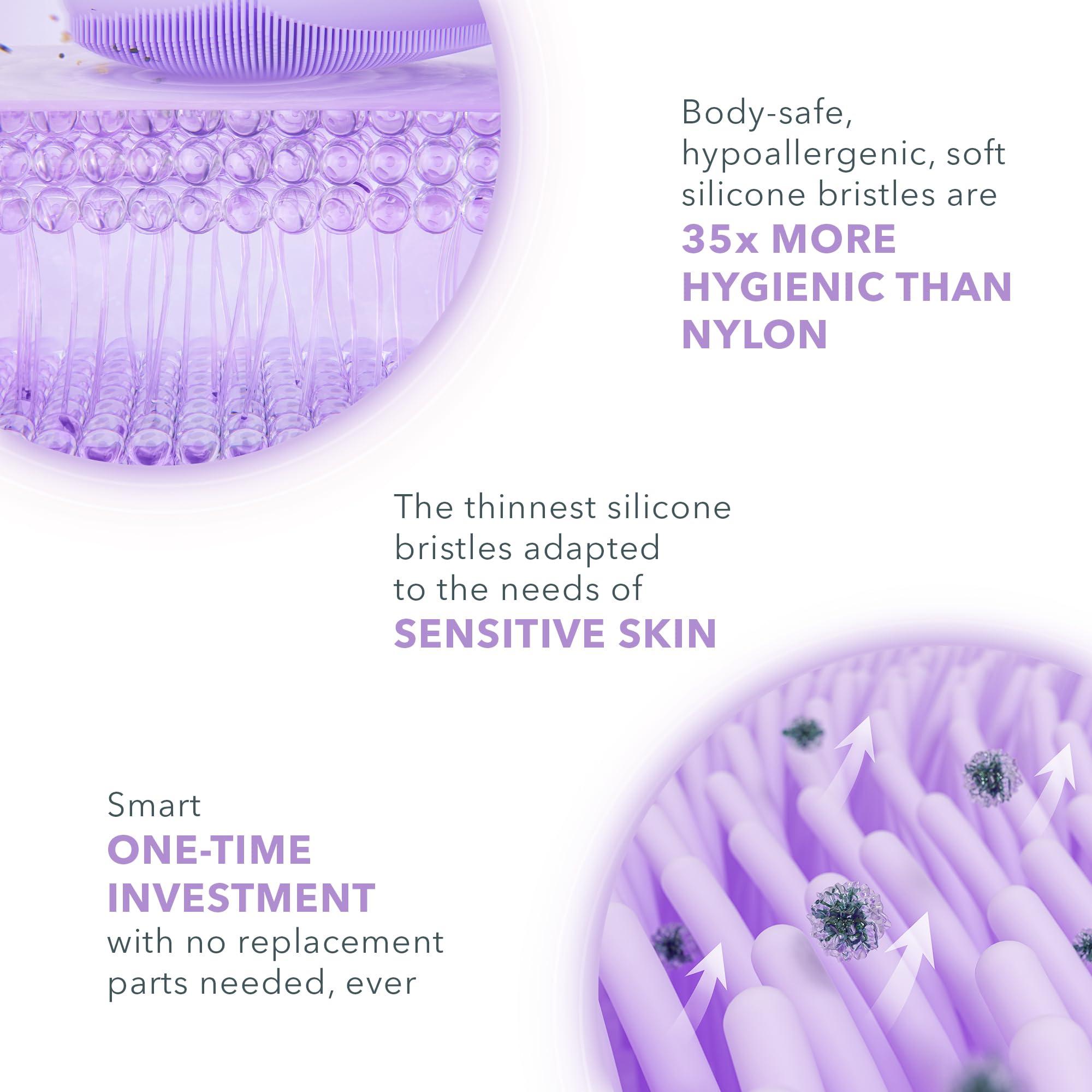 FOREO FOREO LUNA 3 Facial Cleansing Brush | Sensitive Skin | Anti Aging Face Massager | Enhances Absorption of Facial Products | For Clean & Healthy Face Care | Simple & Easy | Waterproof