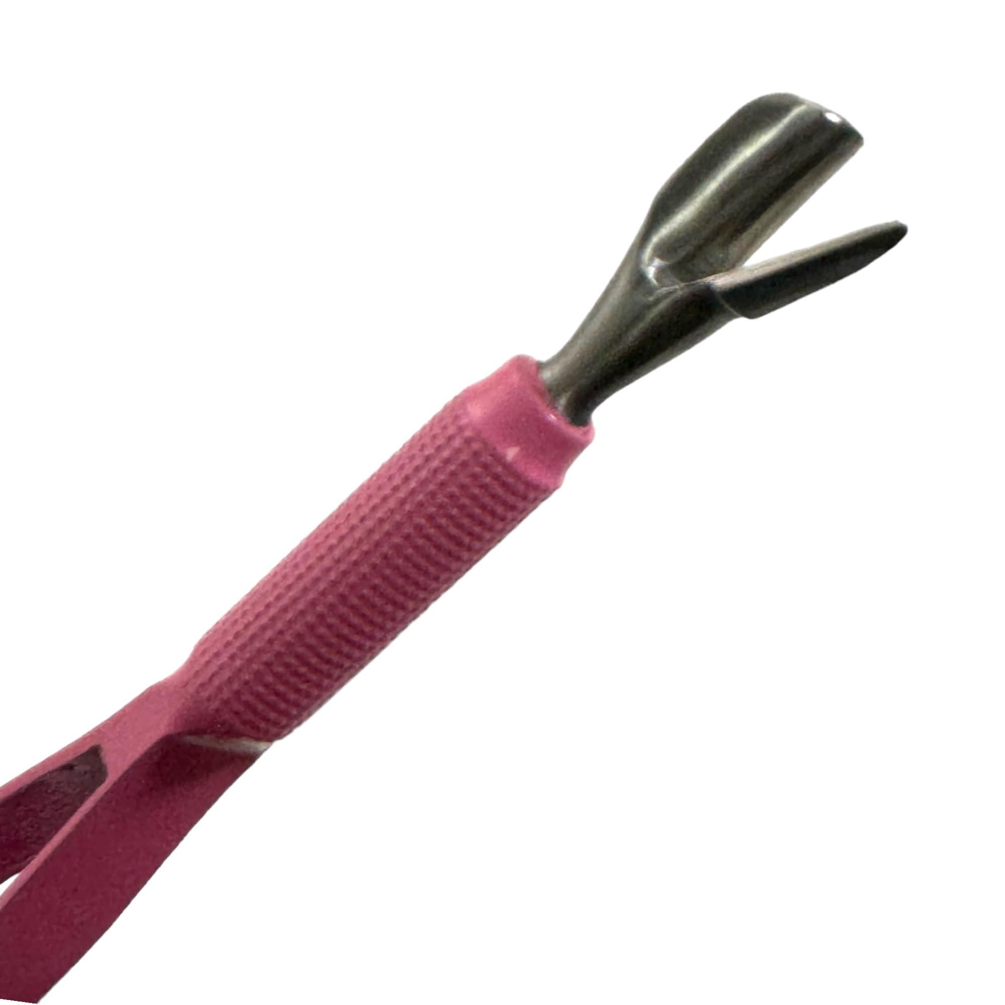 Cynamed Nail Pincher Tools Cutticle Pusher for Acrylic Nails and False Nails Shaping Set of 6 - German Stainless CE