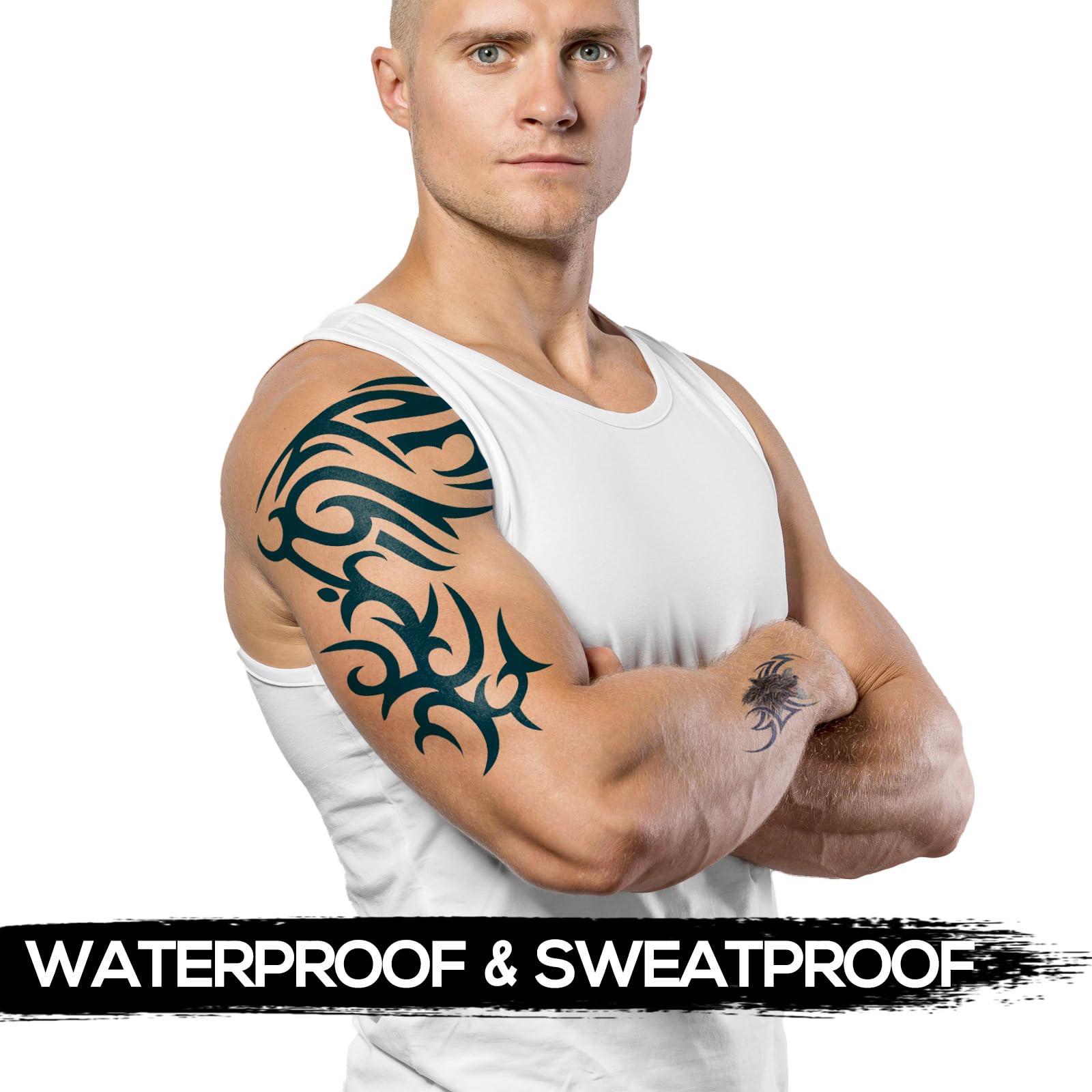 Kotbs Tribal Tattoo 2-Sheets (Set3: Over-the-shoulder (2 Sheets))