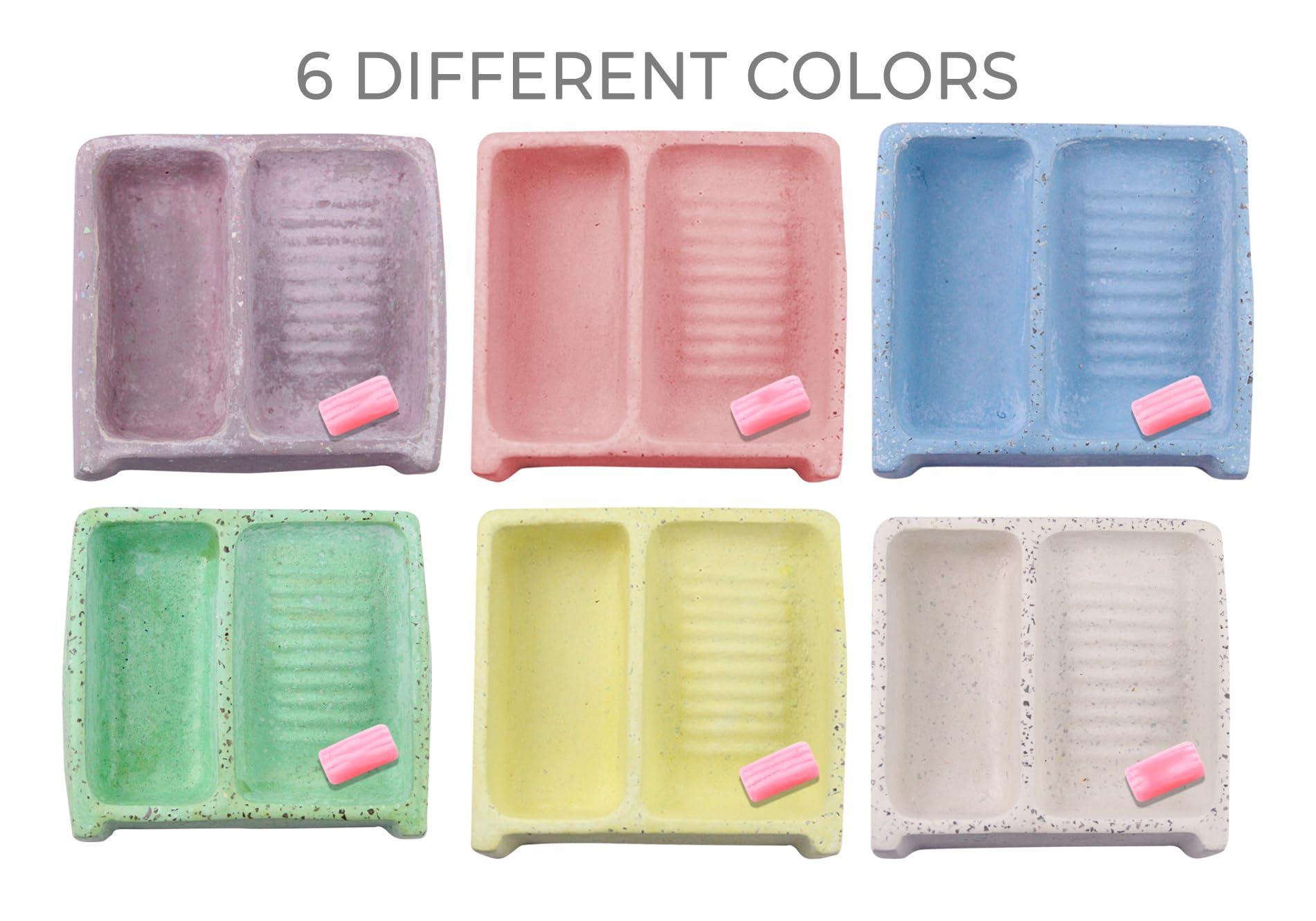 Tweezer Tweezer - Mini Mexican Washboard for Makeup Brush Cleaner Handmade, Brush Cleaning, Washing Tool Cosmetic Brush Clanear, Mexican Lavaderito, Lavadero Miniatura Artesanal, Brush Washer (White)