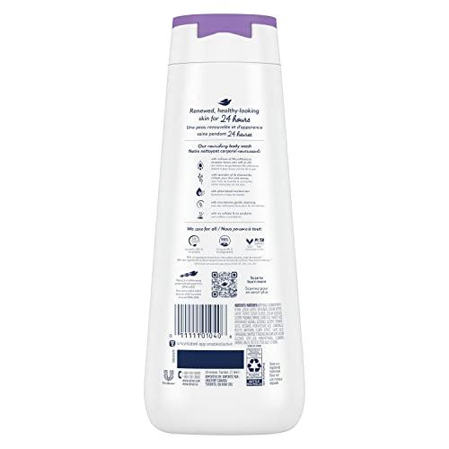Dove Dove Body Wash 4 Count Relaxing Lavender Oil & Chamomile for Renewed, Healthy-Looking Skin Gentle Skin Cleanser with 24hr Renewing MicroMoisture 20 oz