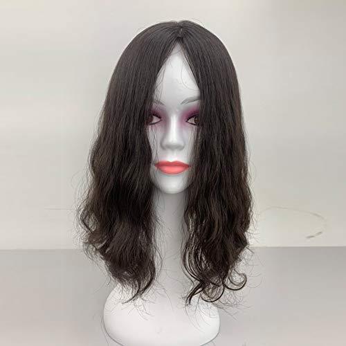 iVogue Hair Raw Russian Human Hair Shevy Cap Jewish Wig with Silk Top Non Lace Wig Wavy Kosher Wigs