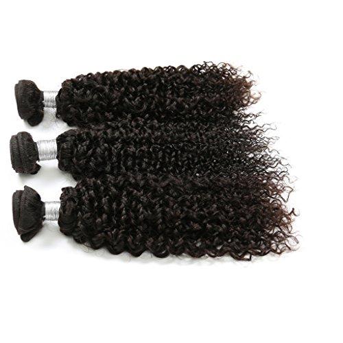 YanT Hair YanT HAIR 8A Grade Malaysian Virgin Hair Water Wave Human Hair Weave 3 Bundles 24 24 26 Inches Natural Black Color Pack of 3