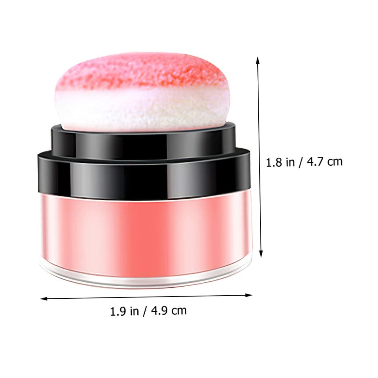 PLAFOPE PLAFOPE 3pcs Oil Control Cushion Blush Creme Blush Blusher Putty Blush Loose Blush Makeup Matte Blush Face Blushes Blush Pink Natural Blush Blusa Powder Blush Mineral Makeup Plastic Rosy