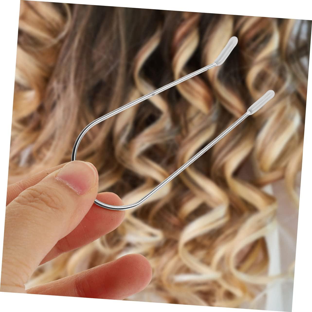 FRCOLOR FRCOLOR Hair Curler Clips 20 Pack Hot Roller Clips Roller Pins Hot Curler Securing Clamps for Hair Rolling Random Color