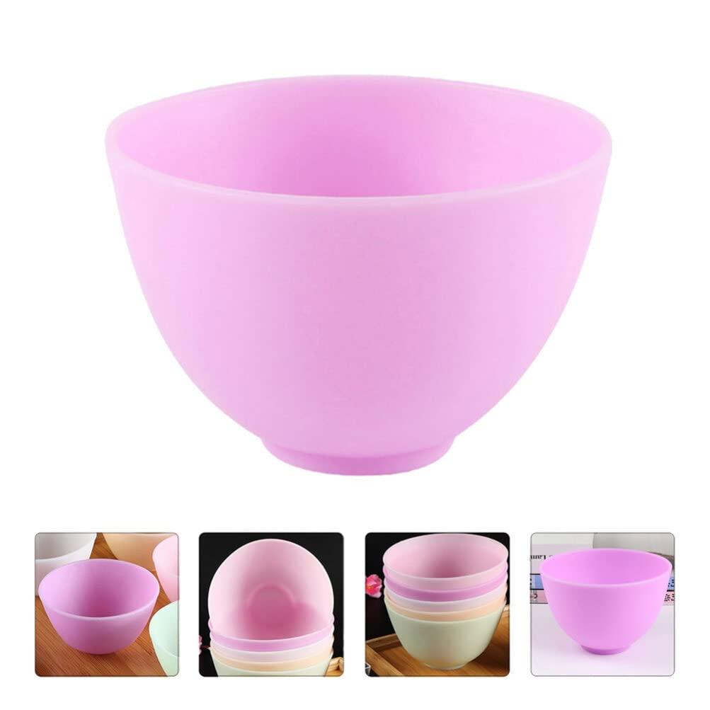 Luxshiny Luxshiny Silicone Cream Bowl Manicure Set Silicone Mask Bowl, 3Pcs Facial Mud Bowl Diy Face Mixing Bowl, Reusable Prep And Serve Bowls For Beauty Kitchen Makeup Kit