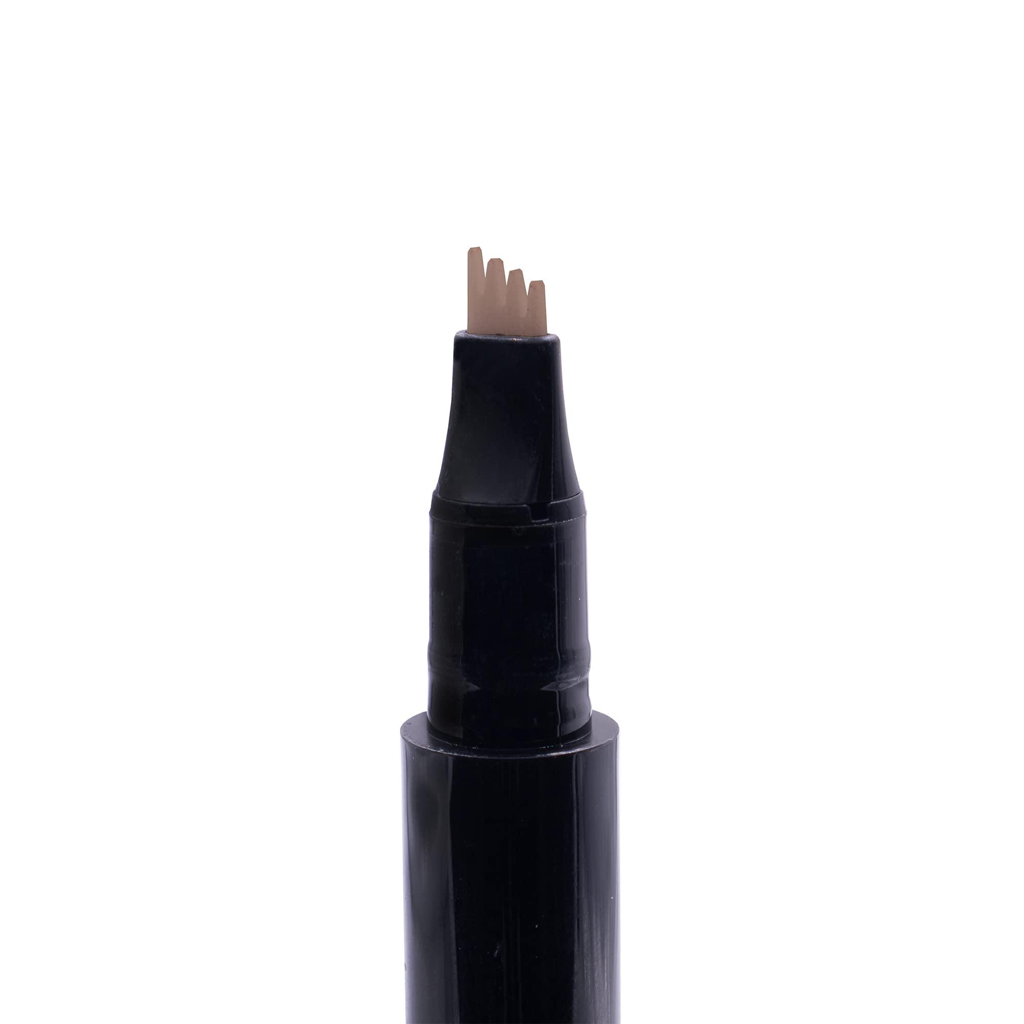 Arches & Halos Arches & Halos Microblading Brow Shaping Pen - Fuller, More Defined Brow - Long-lasting, Smudge Resistant, Rich Color - Vegan and Cruelty Free Makeup - Mocha Blonde - 0.033 fl oz