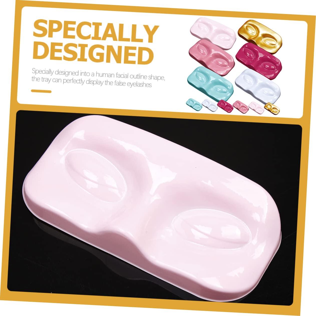 Beavorty Beavorty 5sets Eyelash Organizing Tray False Eyelash Case Compact Lash Holder for Carry 12pcs*5