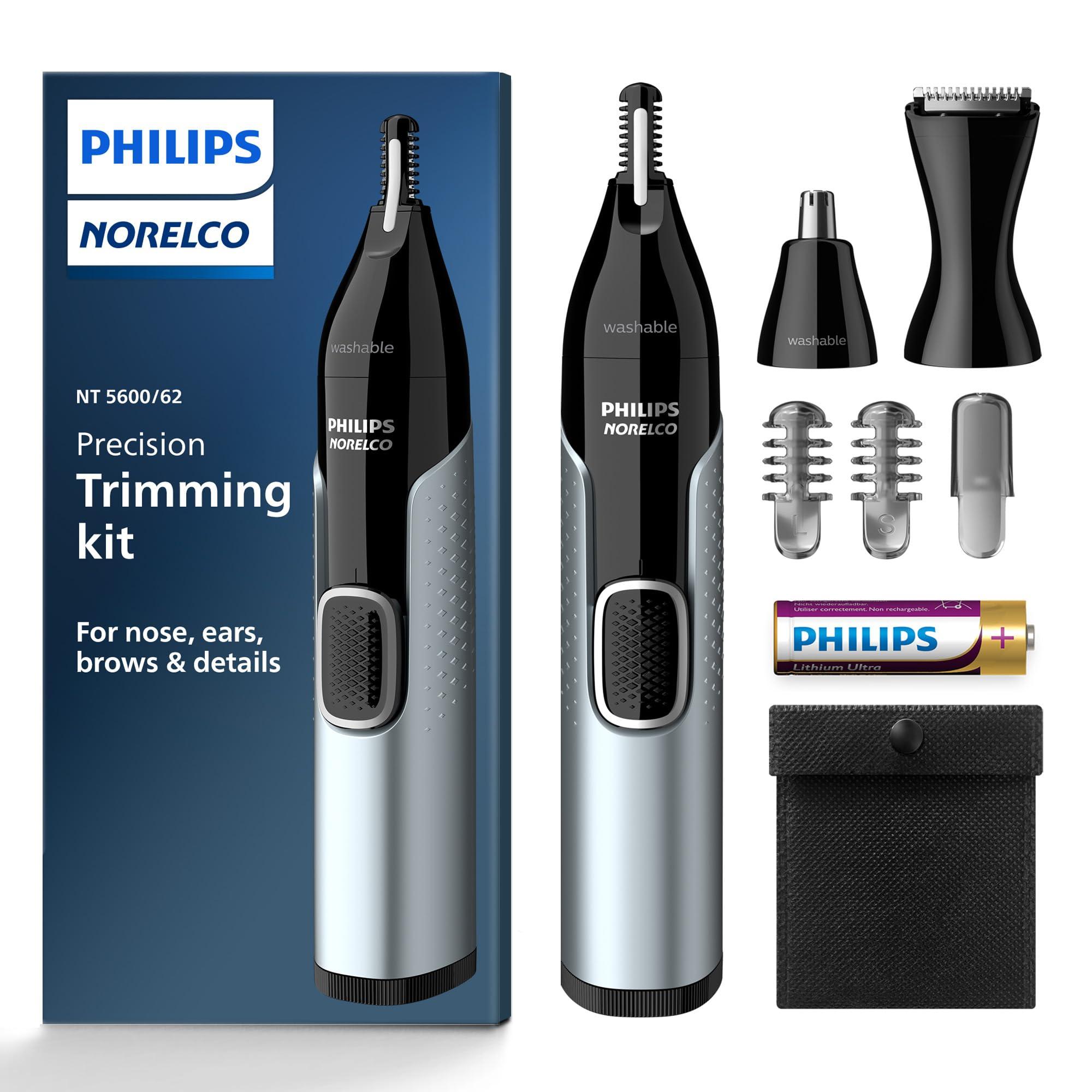 Philips Norelco Philips Norelco Nose Trimmer 5000 for Nose, Ears, Eyebrows Trimming Kit, NT5600/62