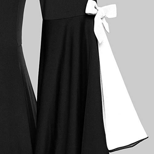 Aniywn Aniywn Plus Size Womens Halloween Tops, Flare Long Sleeve Sequined Lace Up Gothic Costume Tunic Tee Shirt White