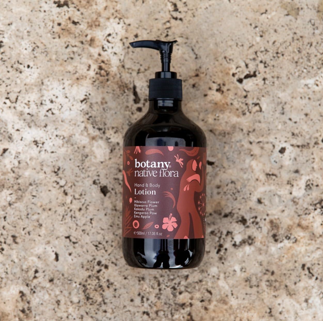 botany botany Native Flora Hand & Body Lotion, Deeply Hydrating Lotion with Australian Native Plant Extracts, Leaves your Skin Soft, Silky Smooth Hand & Body Moisturiser 17.06 Fl Oz